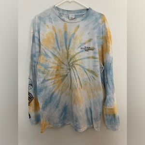 Mens Urban Outfitters Tye Dye Long Sleeve Shirt. Size Small